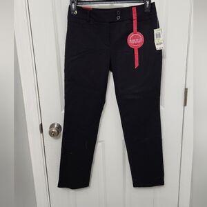 Charter Club Slim It Up Black Dress Pants Sz 4